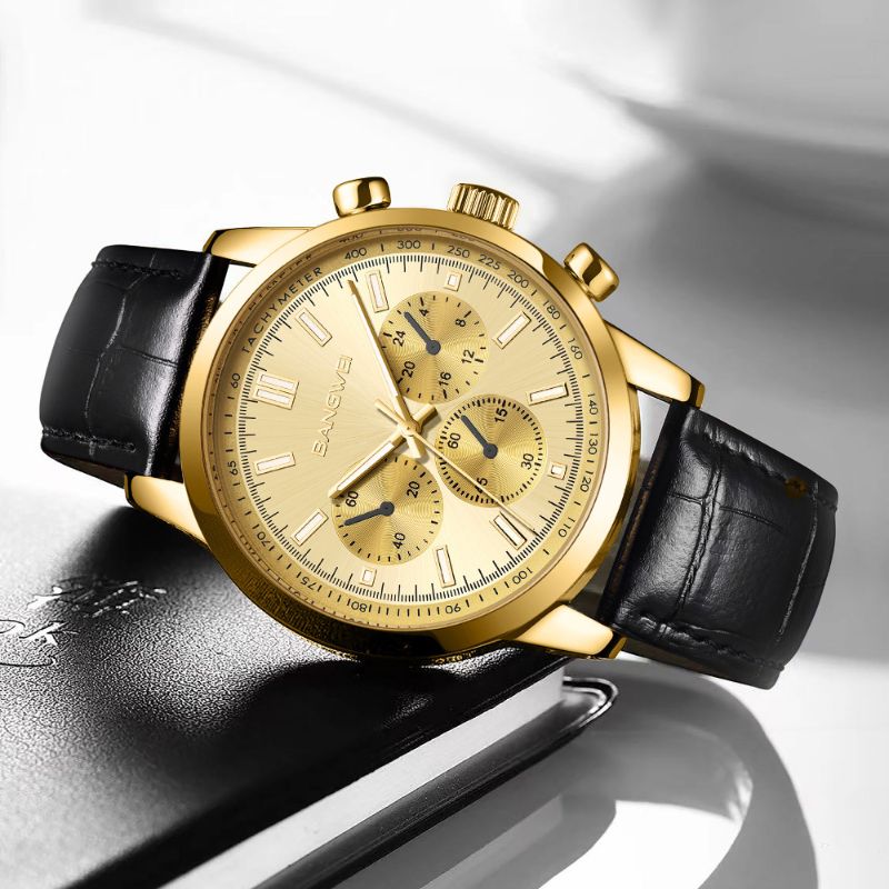 Montre Quartz en Cuir Militaire Sport Casual™ - Olsen & Olsen