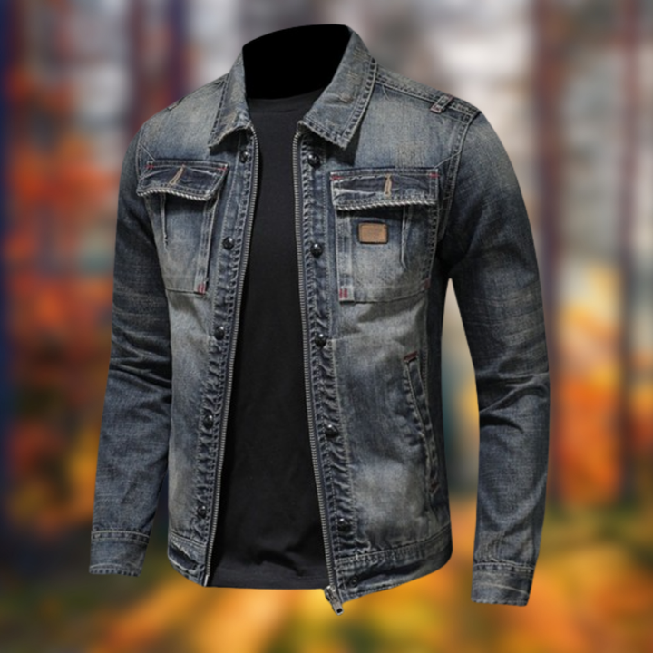 Basile™ | Vest en Jean style rétro