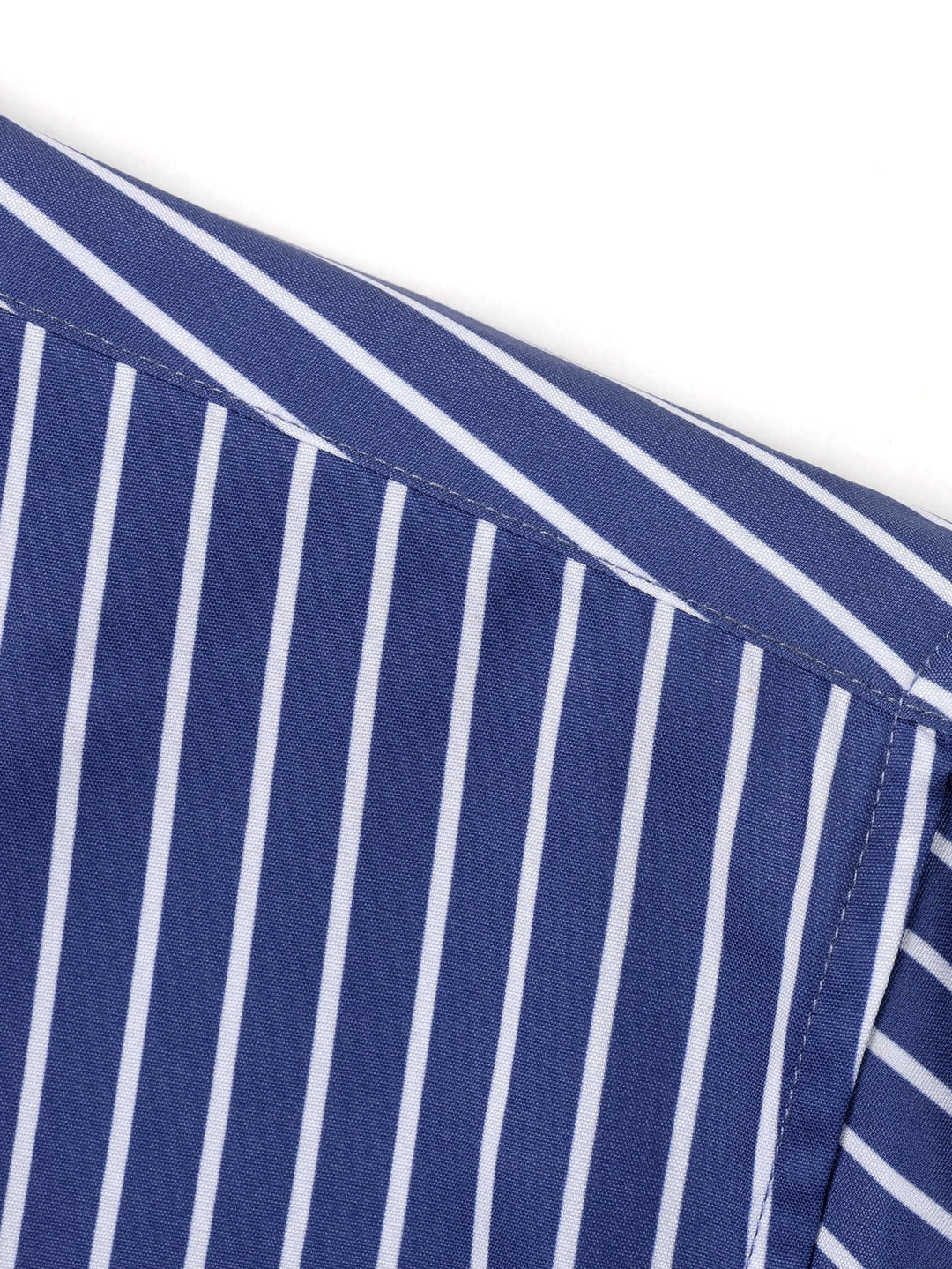 Chemise Rayée Coupe Tailleur & Pantalon