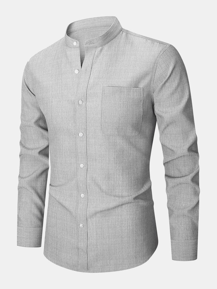 Chemise Rayée Coupe Tailleur – Col Classique