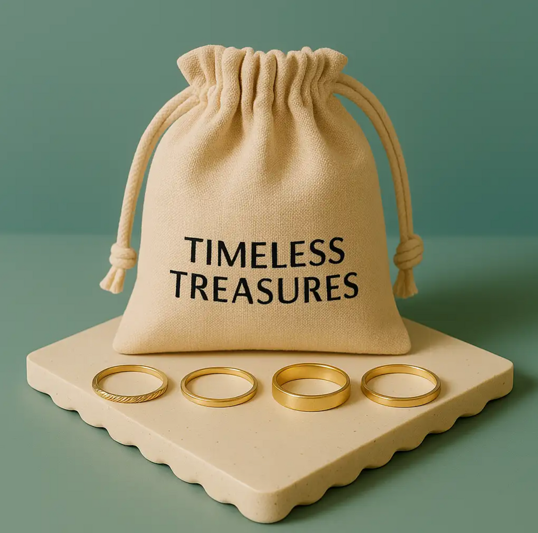 Bague Vintage en Cristal Bleu