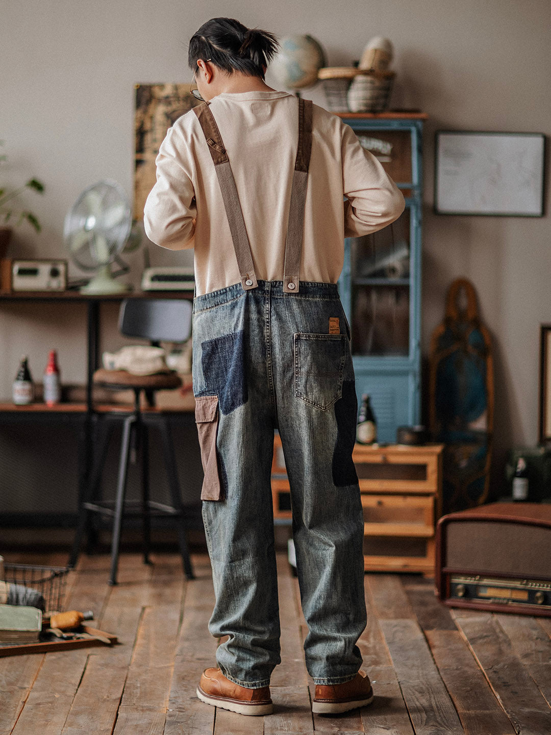 Paul™ | Salopette bleu clair décontractée