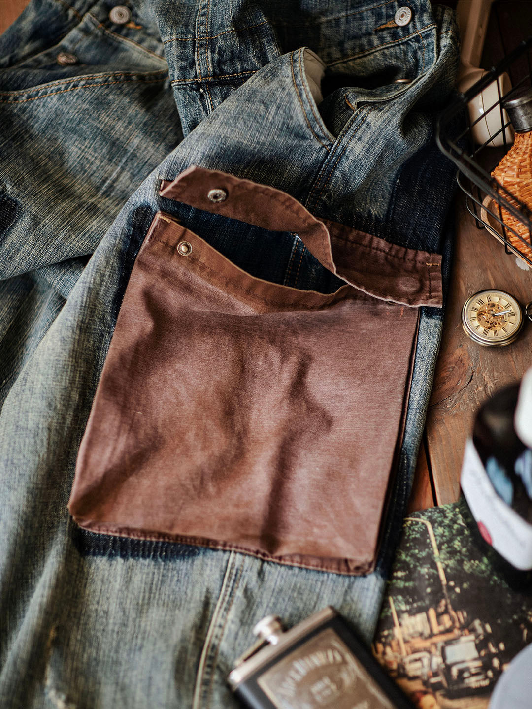 Paul™ | Salopette bleu clair décontractée