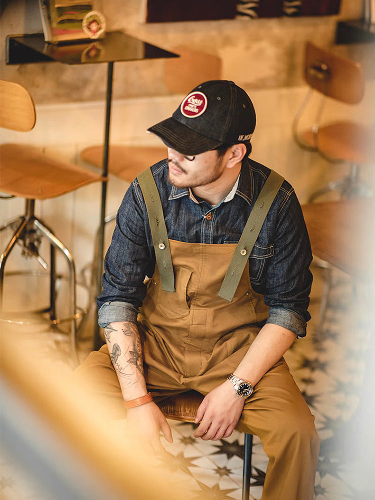 Benoît™ | Salopette atelier rustique