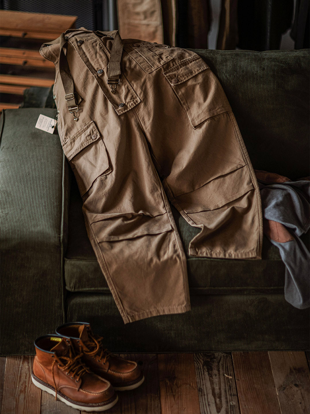 Georges™ | Salopette grise moderne