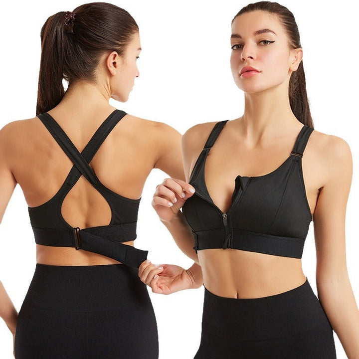 Soutien-gorge Fit Zippé Anti-transpiration
