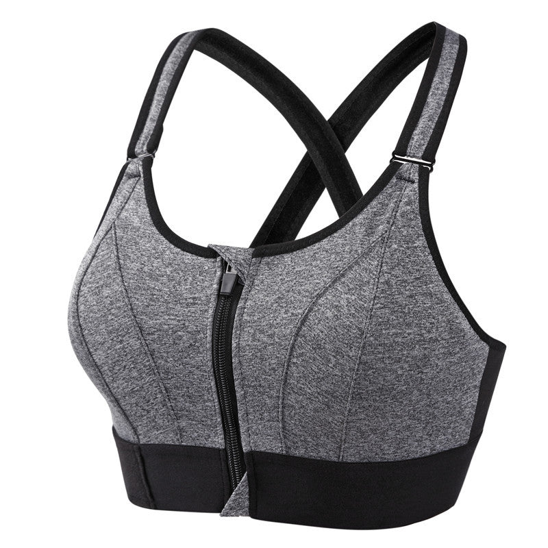 Soutien-gorge Fit Zippé Anti-transpiration