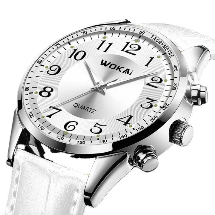 Montre Sport Décontractée Blanche™ - Olsen & Olsen