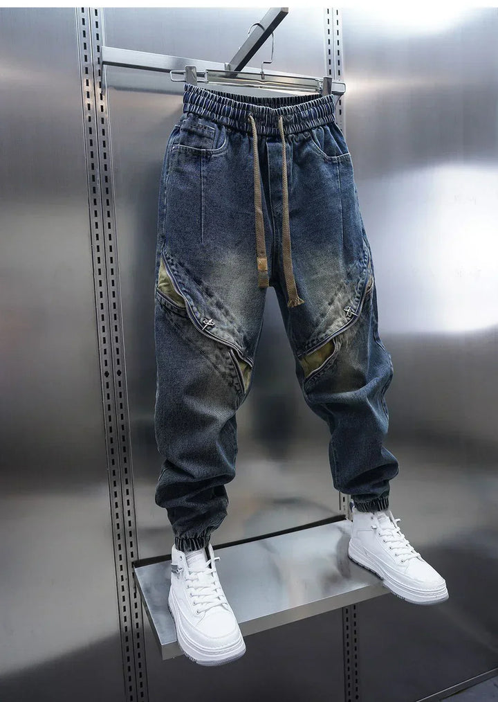 Laurent™ | Pantalons Baggy en Denim avec Ceinture