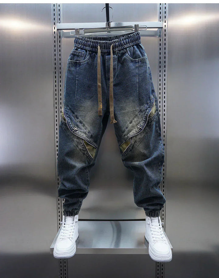 Laurent™ | Pantalons Baggy en Denim avec Ceinture
