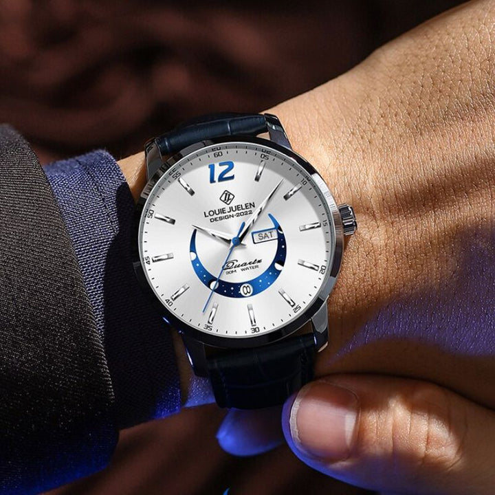 Montre Élégante Luminøse Phase de Lune™