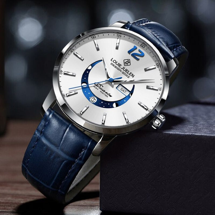 Montre Élégante Luminøse Phase de Lune™