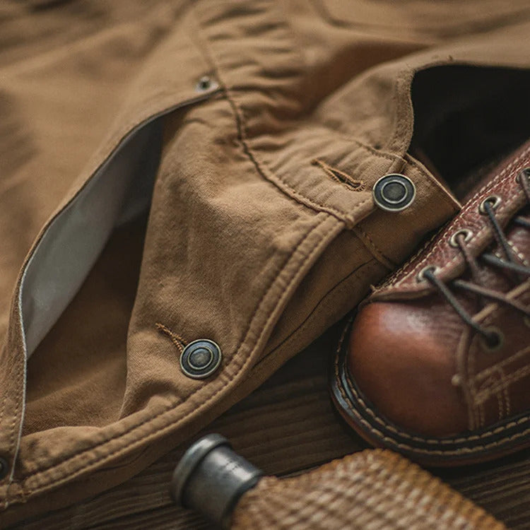 Henri™ | Salopette marron rustique