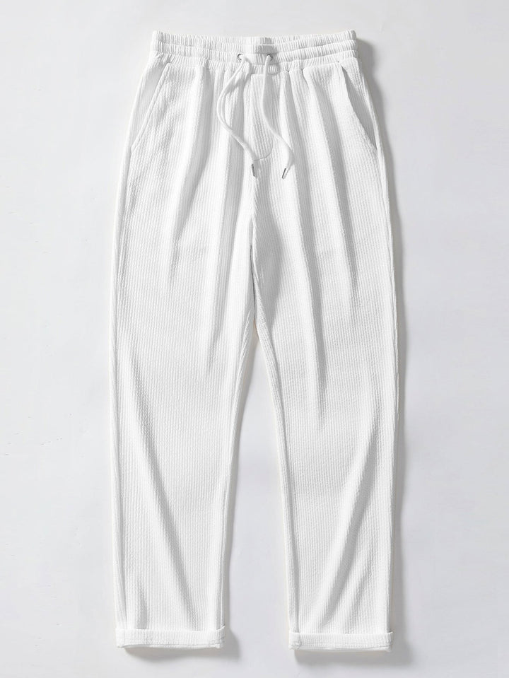 Chemise Rayée Coupe Tailleur & Pantalon