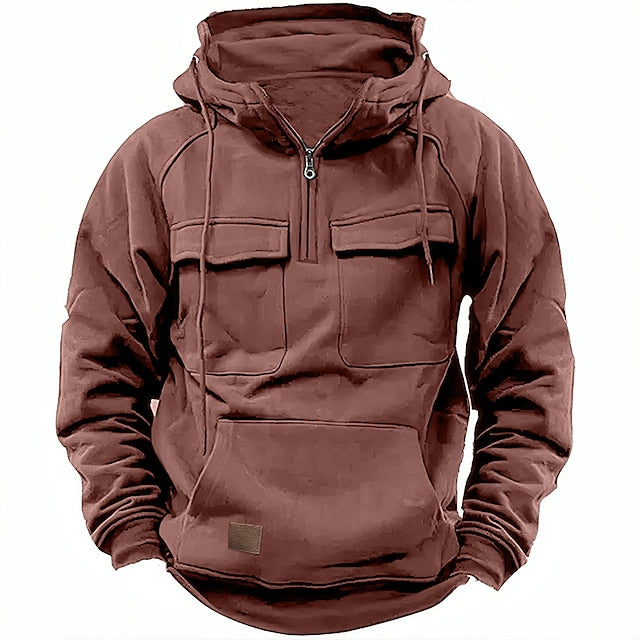Nolan™ | Hoodie d'automne élégant avec fermeture éclair